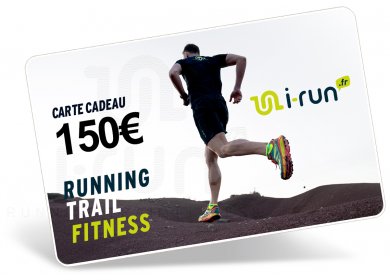 i-run.fr Carte Cadeau 150 M