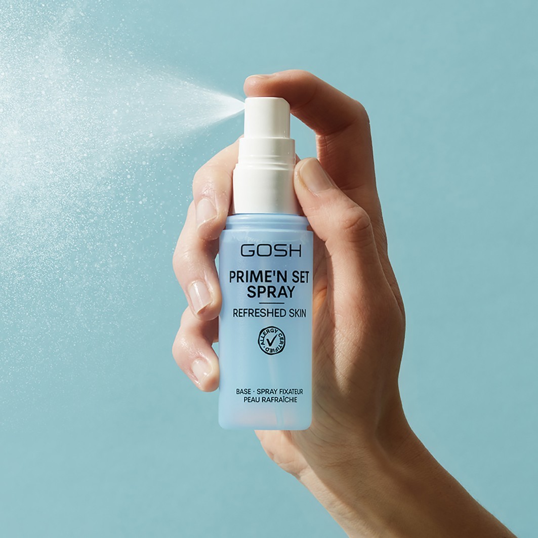 Gosh Copenhagen Prime'n Set Spray 50ml - 001 Refresh Skin SPF15 GOSH