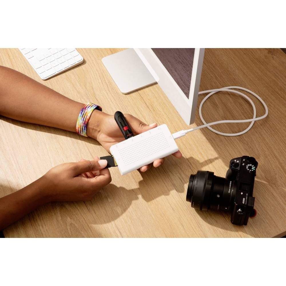 Twelve South Laptop-Dockingstation USB-C® Dockingstation, integrierter Kartenleser