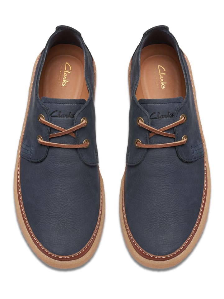 Clarks Halbschuhe in Navy günstig kaufen