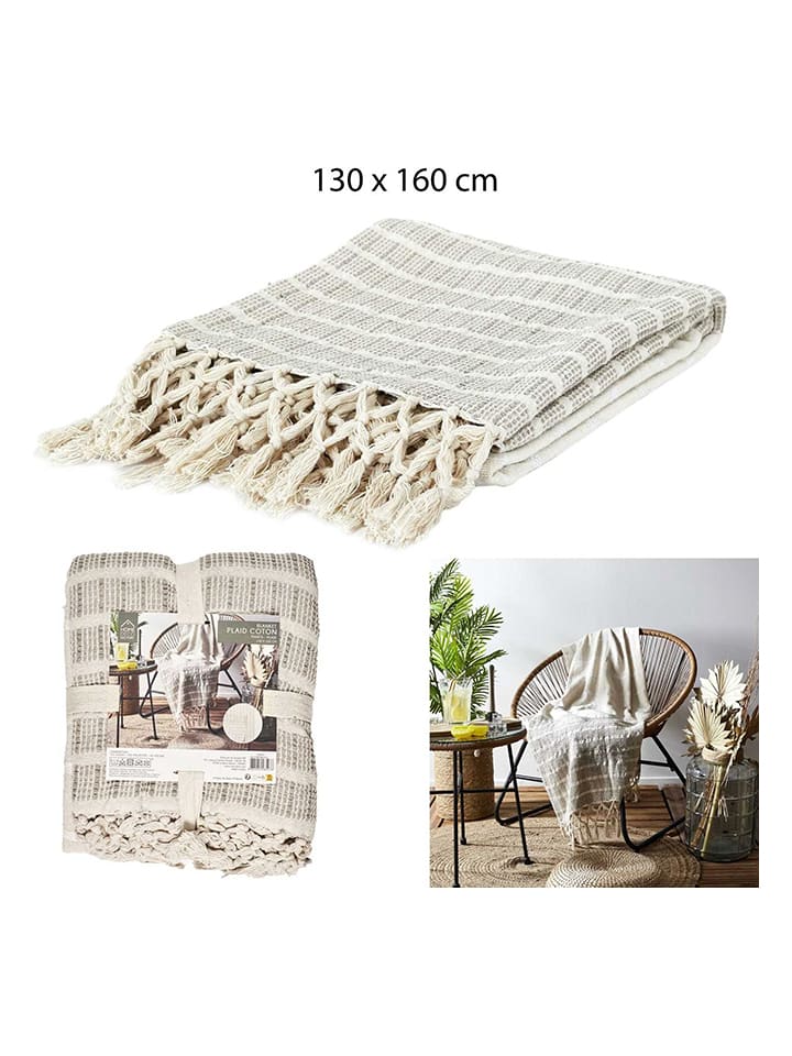 Garden Spirit Überwurf in Beige - (L)160 x (B)130 cm günstig kaufen onesize