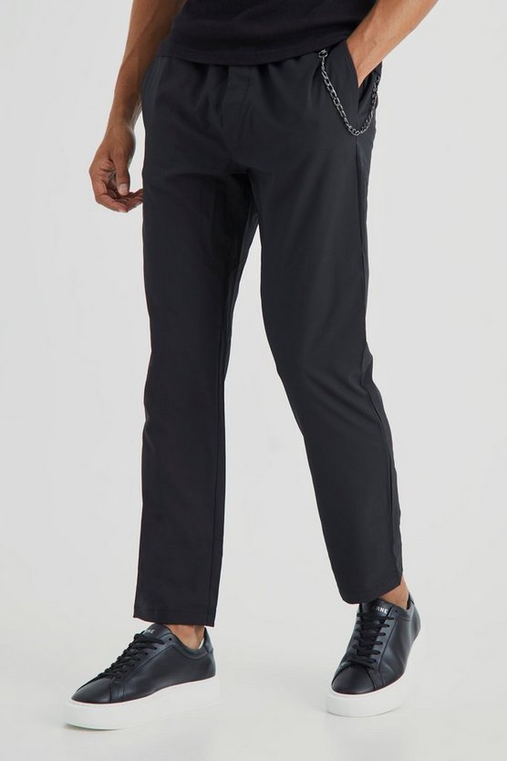 Elastische Slim-Fit Hose mit 4-Way Stretch