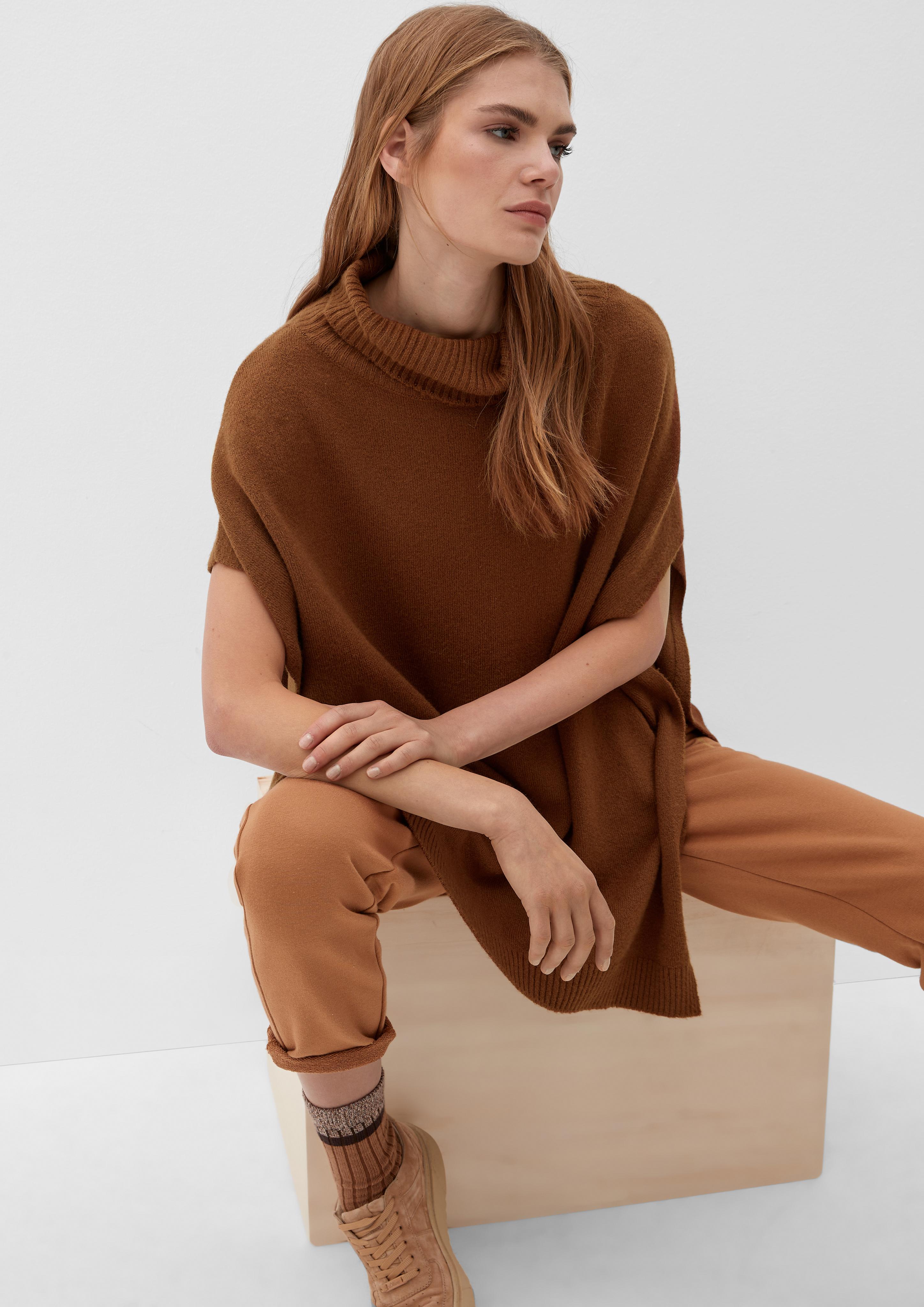 Poncho mit Rollkragen  2121871-8764