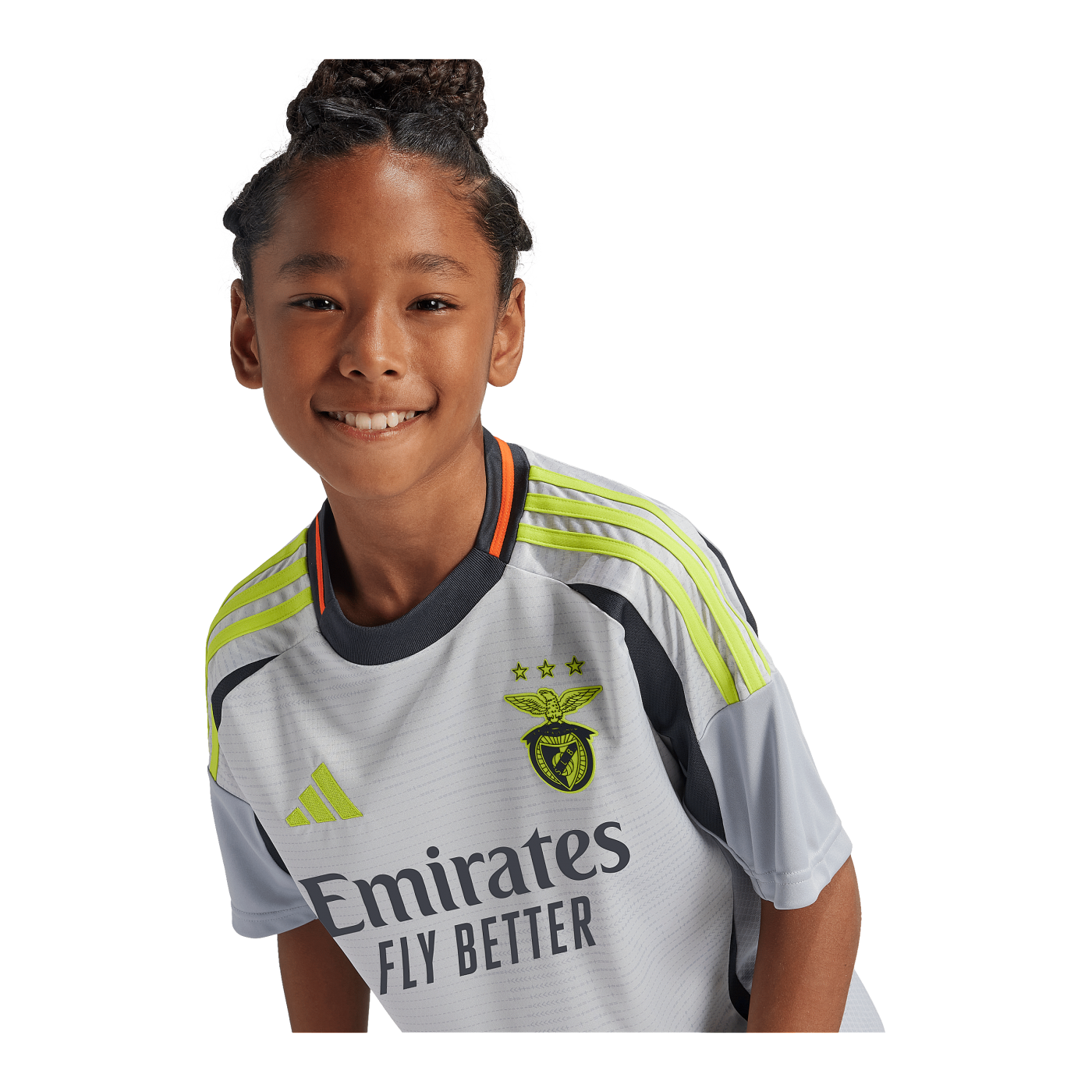 adidas Benfica Lissabon Trikot 3rd 2024/2025 Kids Grün