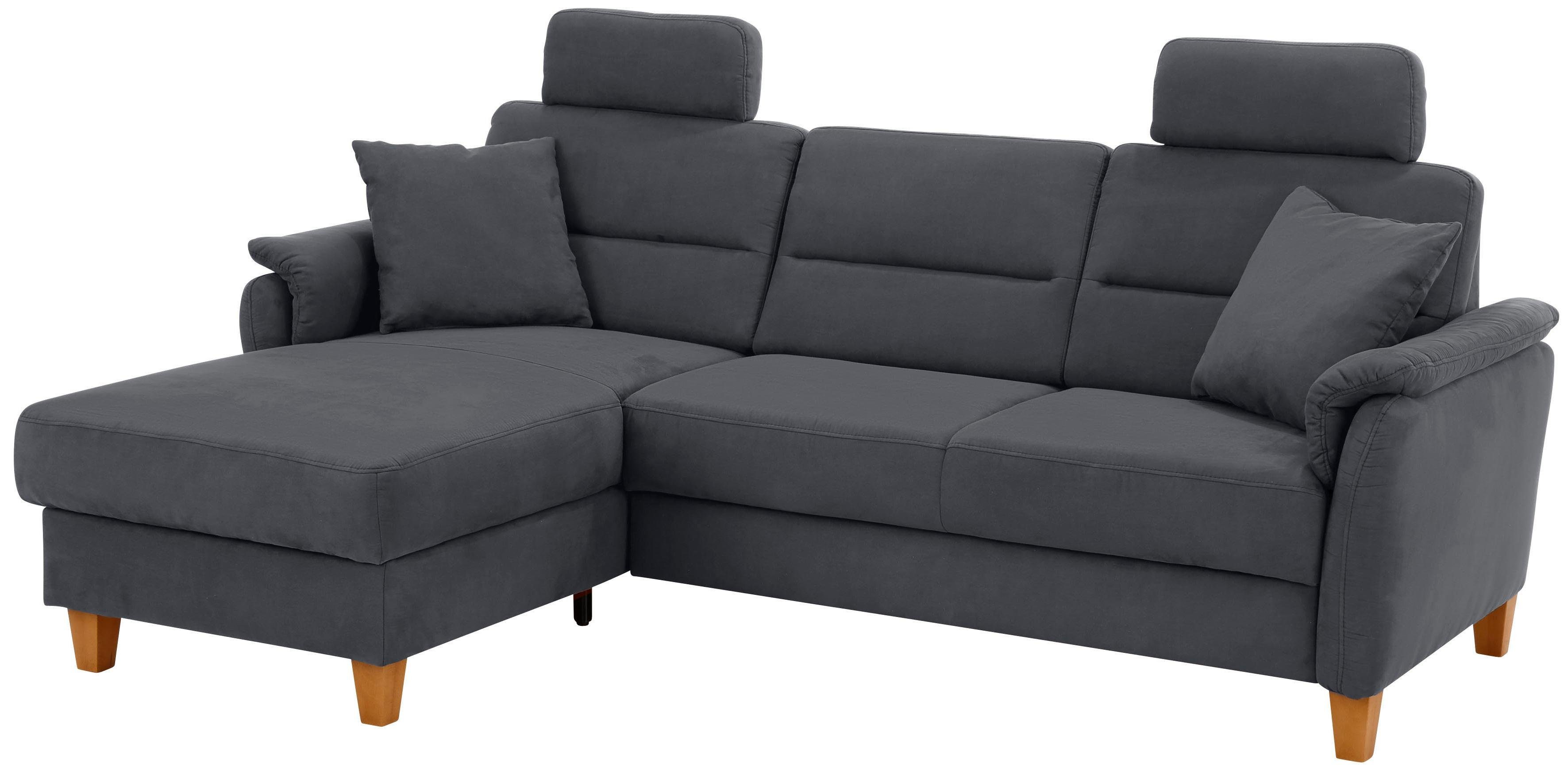 Home affaire Ecksofa Palmera, Federkern, wahlweise mit Bettfunktion und mit/ohne Bettkasten