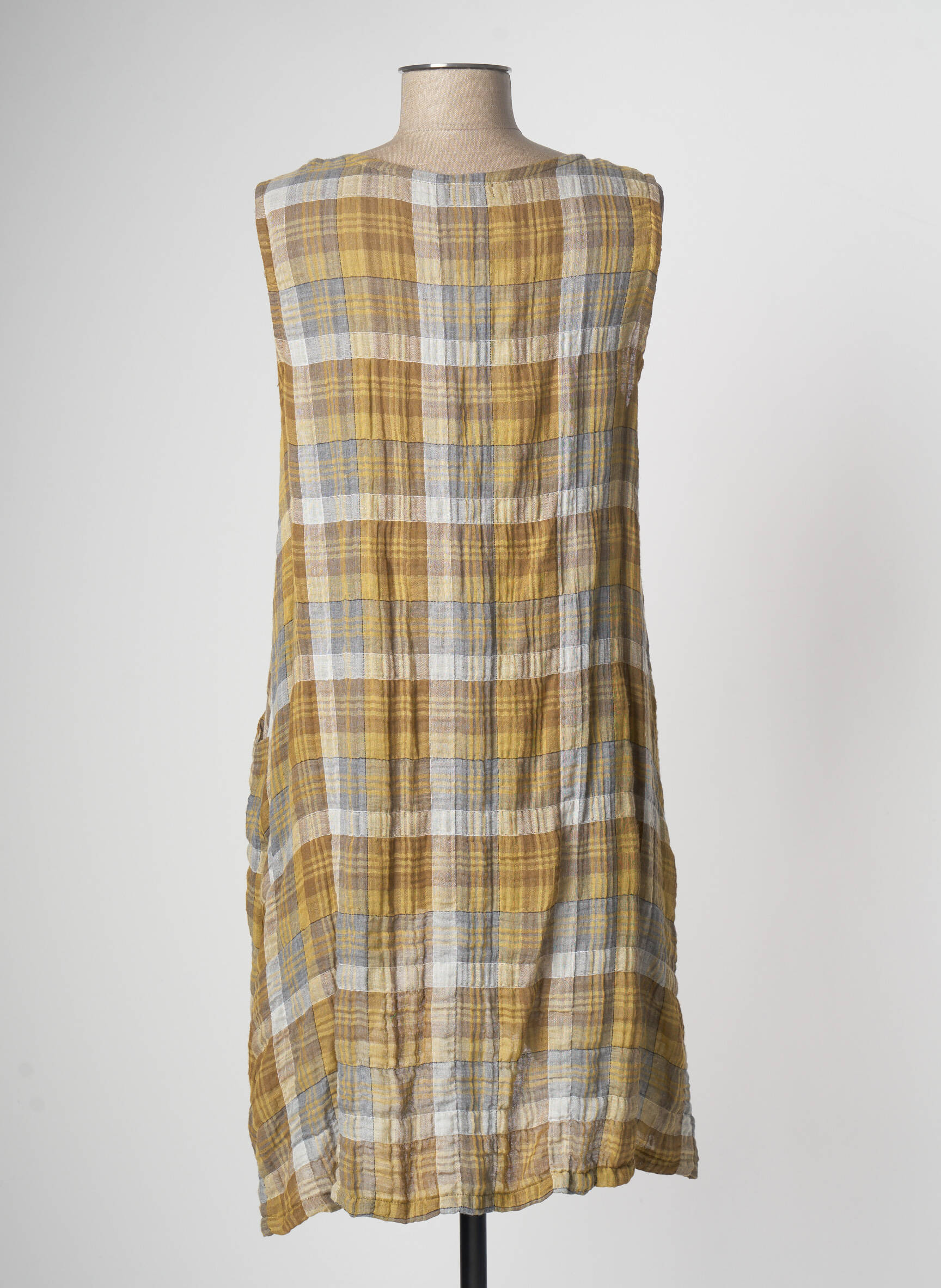 G Oze Tuniquesansmanche Femme couleur jaune