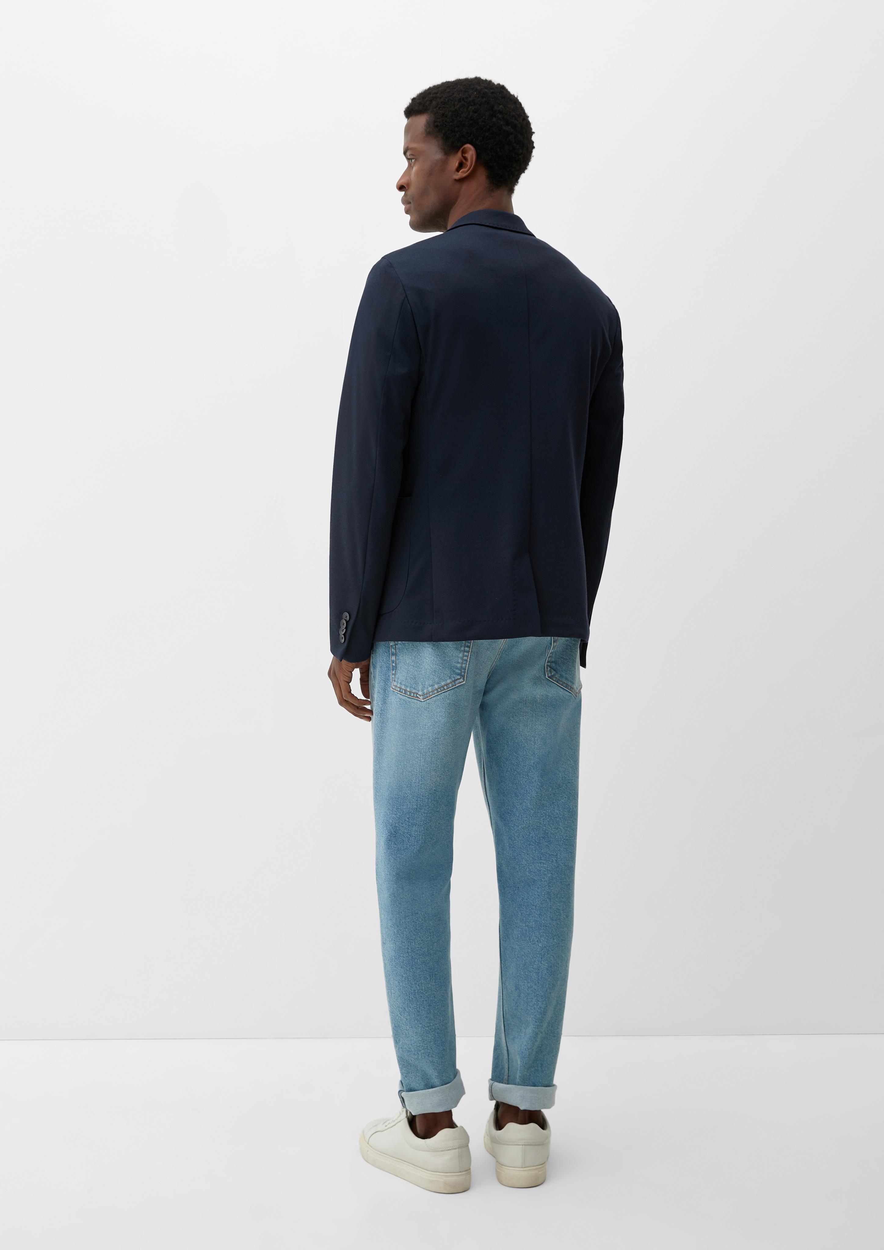 Slim: Joggsuit-Sakko aus Stretch-Jersey  2130159-5955