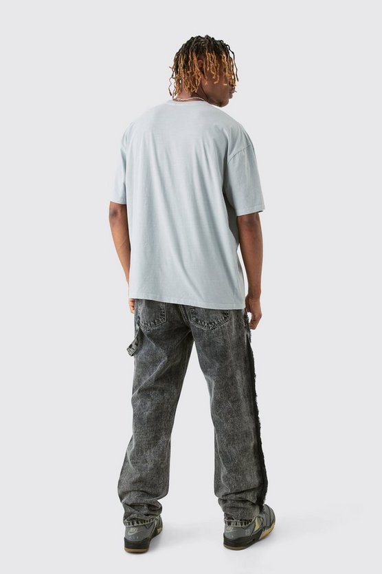 Tall graue Jeans mit geradem Bein