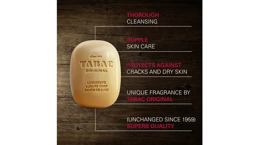 TABAC ORIGINAL Luxusseife 150 g