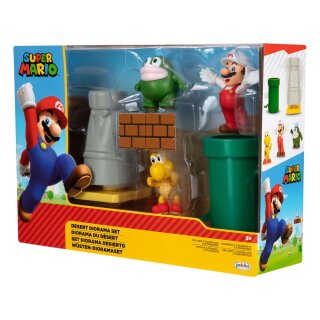 World of Nintendo Super Mario Diorama Set - Wüste
