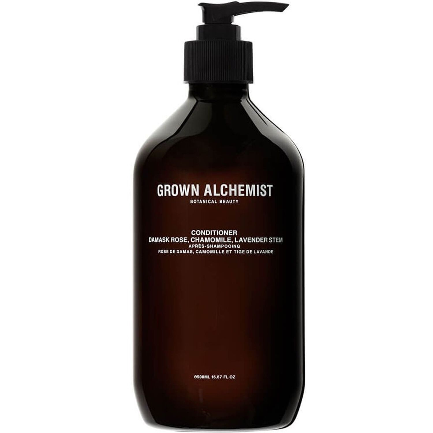 Grown Alchemist Rose de Damas, Camomille, Tige de Lavande Après-Shampooing Revitalisant 500 ml