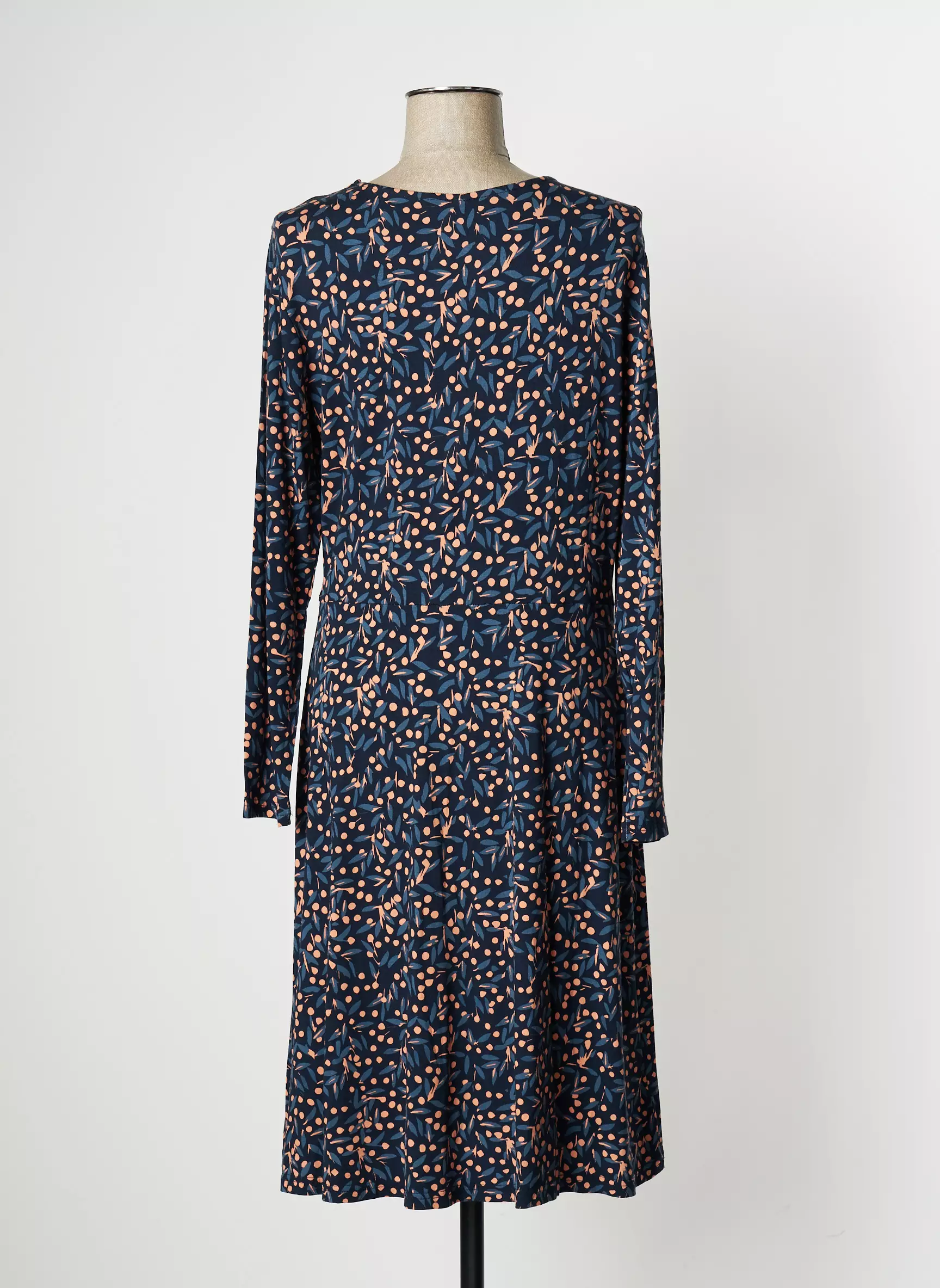 Jensen Robes Mi Longues Femme couleur bleu