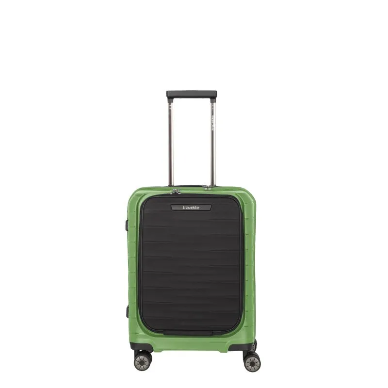 Travelite MOOBY Bordtrolley S mit Vortasche (55 cm) - Grün