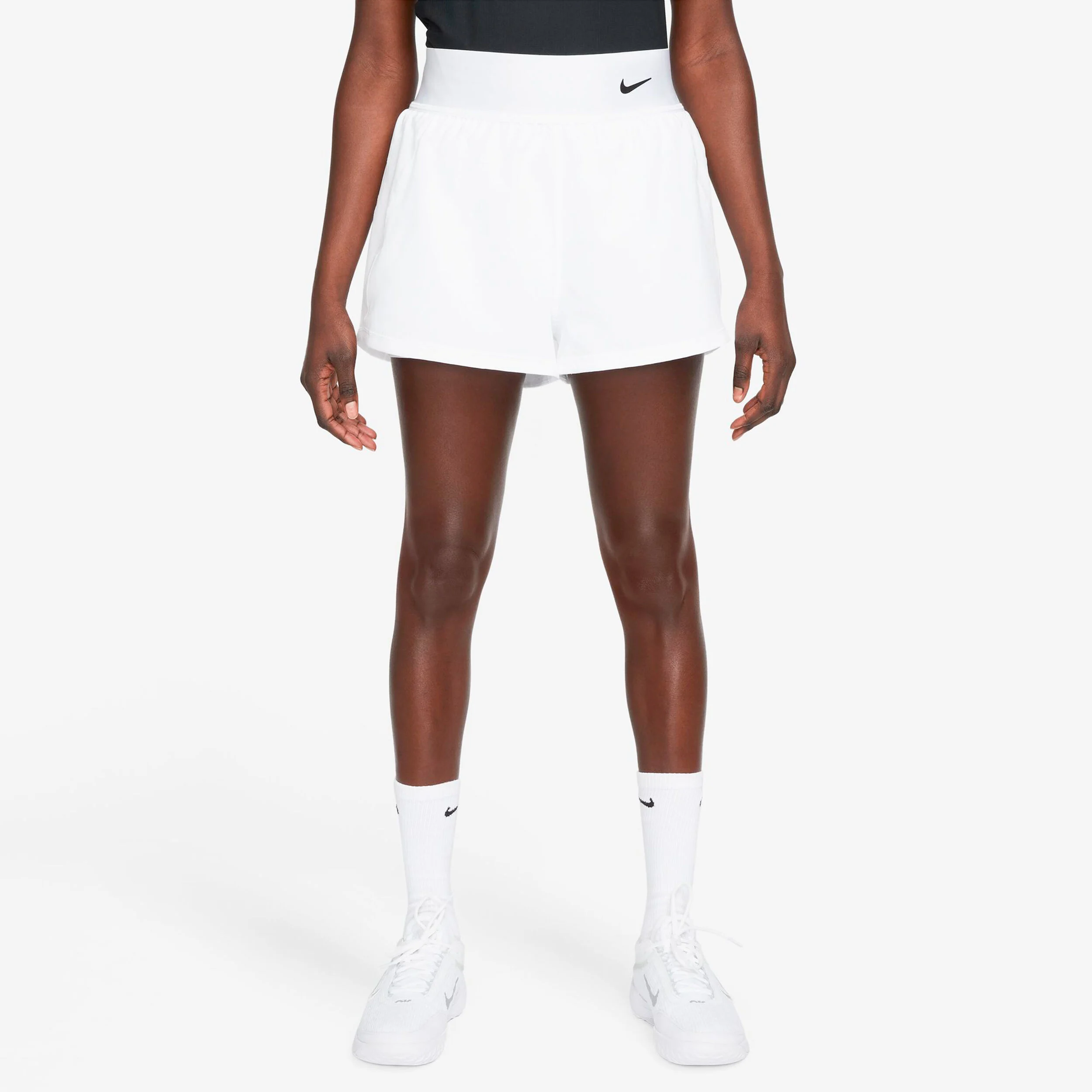 Dri-Fit Advantage Court Shorts Damen - Weiß