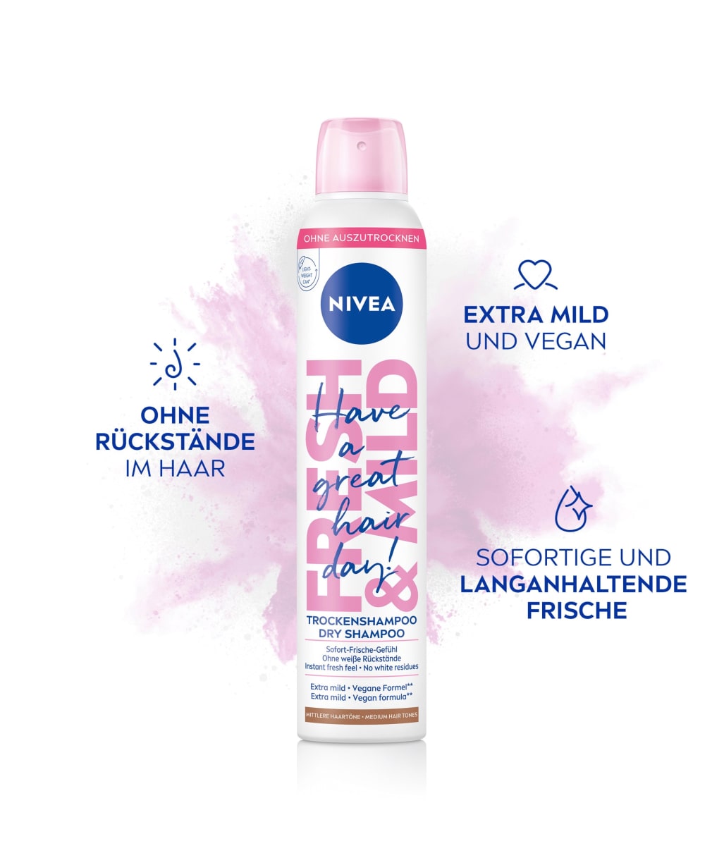 Trockenshampoo Fresh Revive mittel, 200 ml