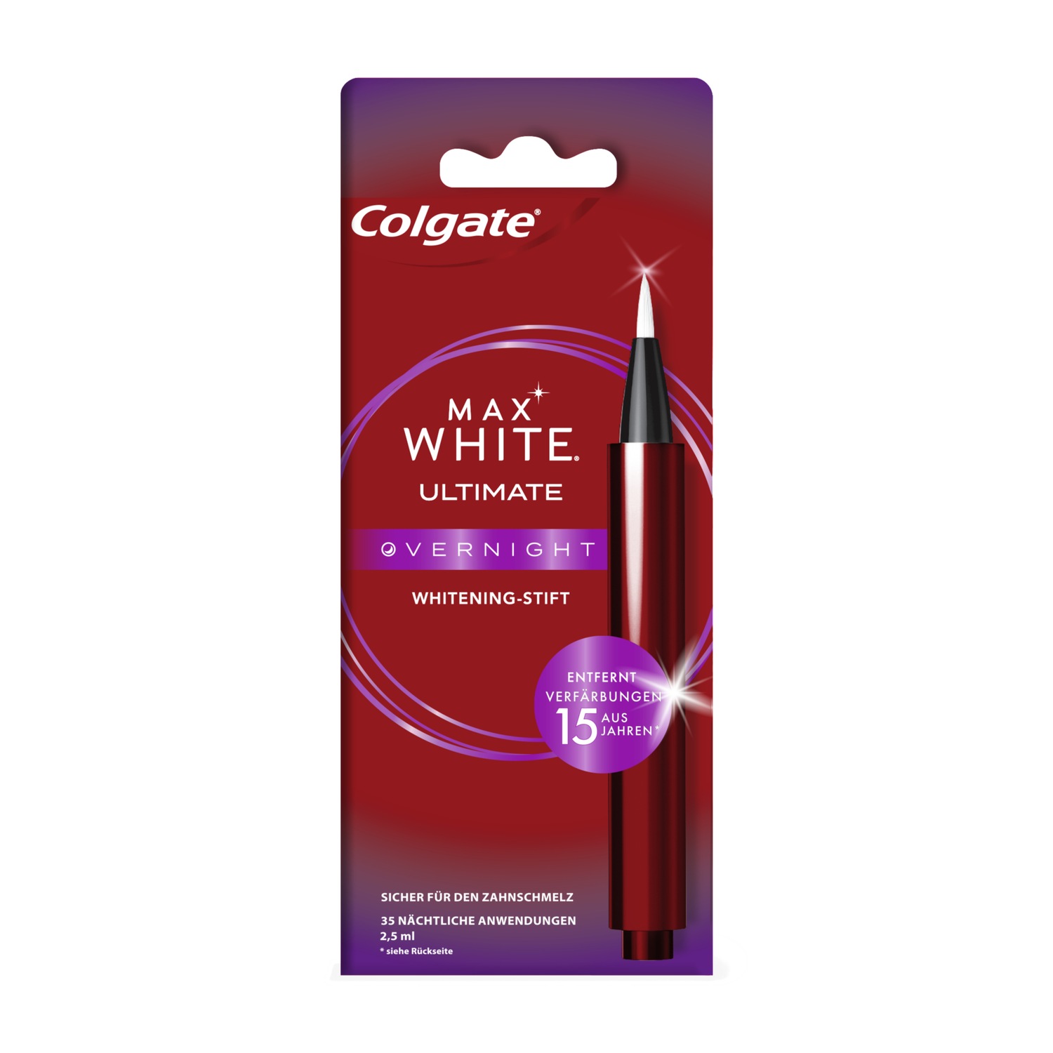 Max white Overnight whitening Stift