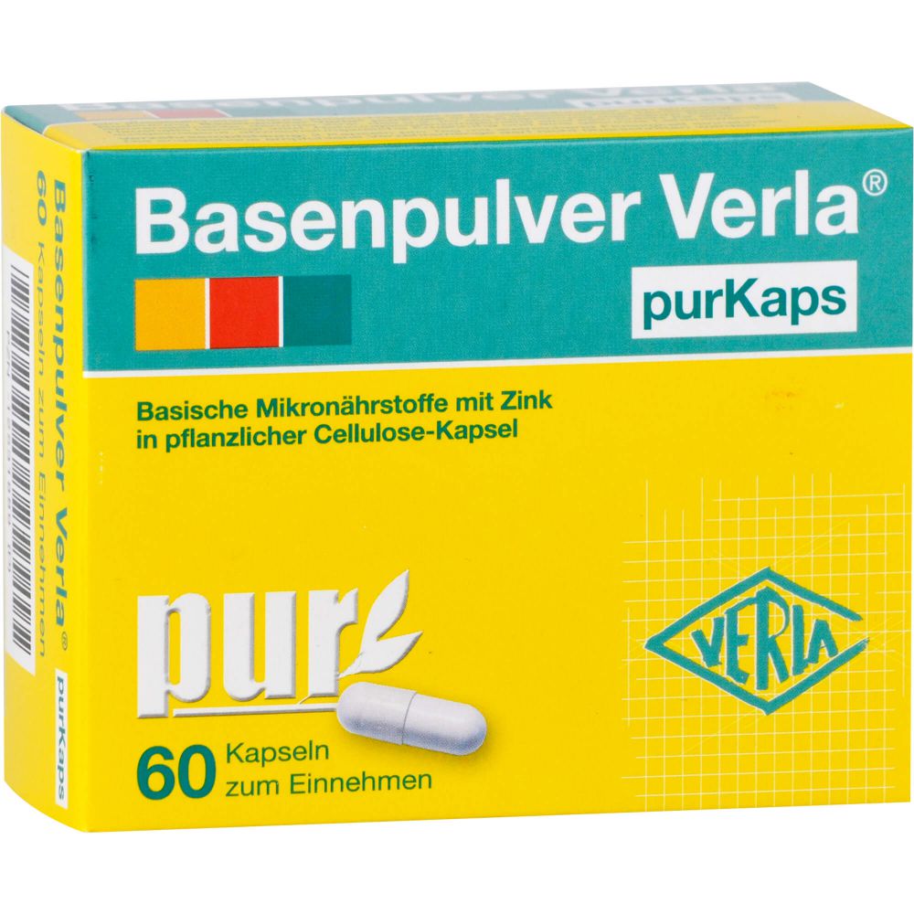 BASENPULVER Verla purKaps