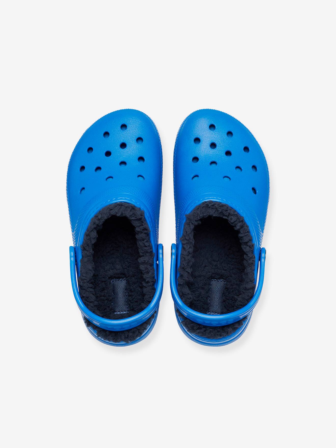 Crocs Baby Clogs CLASSIC LINED CLOG T CROCS - blau