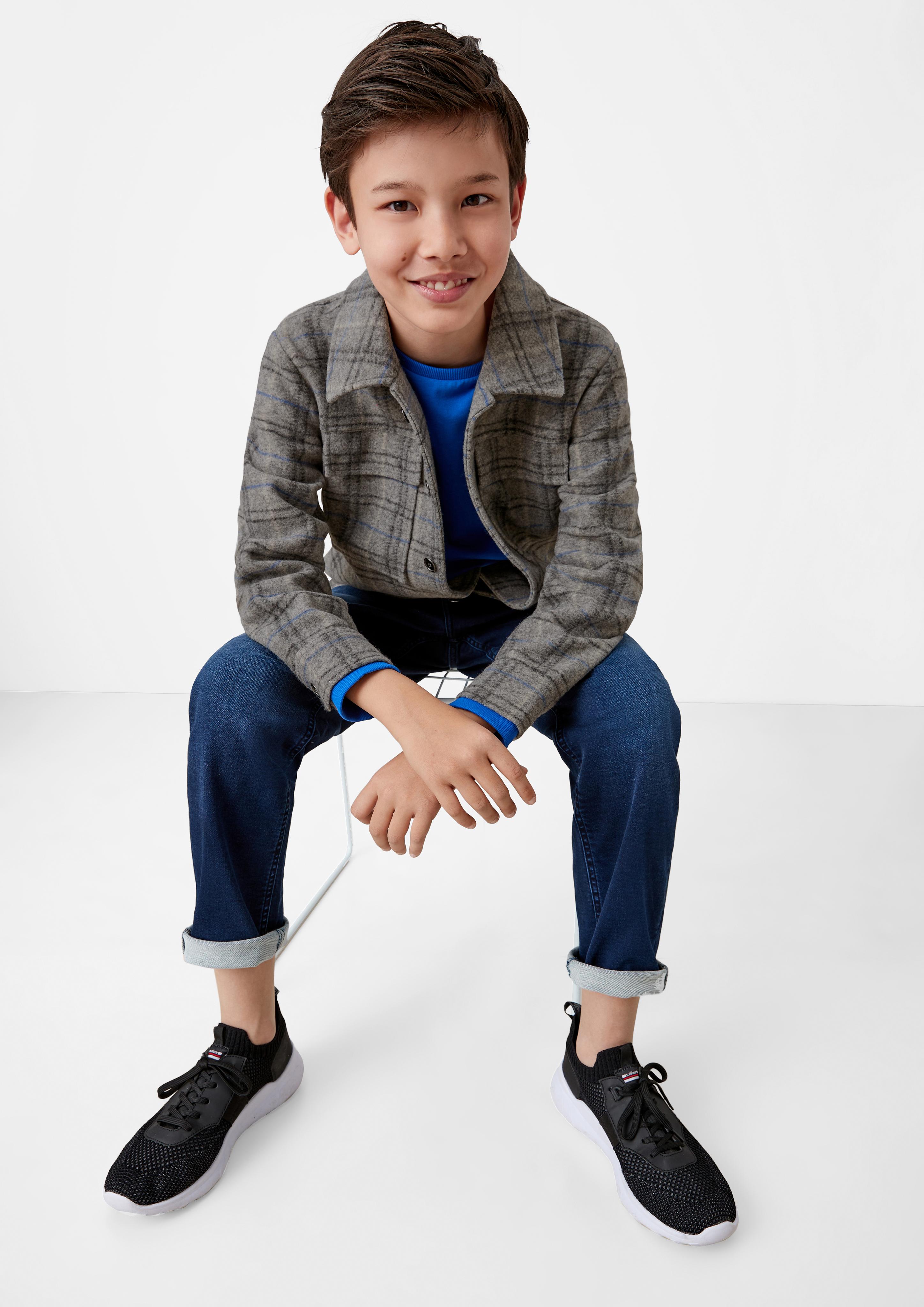 Overshirt aus weichem Fleece  2123623-97N2