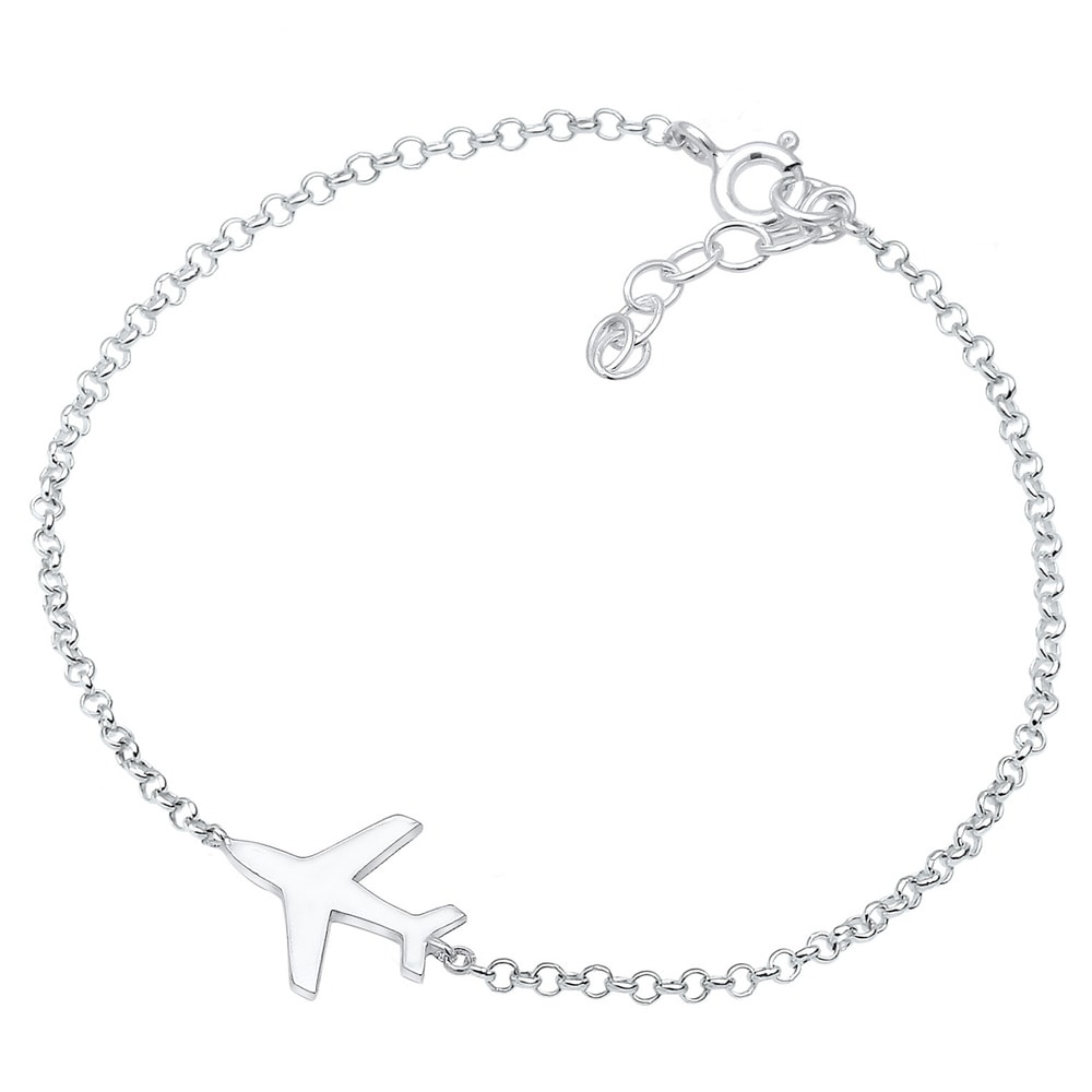 Elli Elli by Julie & Grace Bracelet Chaîne de Pois pour Femmes Voyageant en Avion de B Bracelet