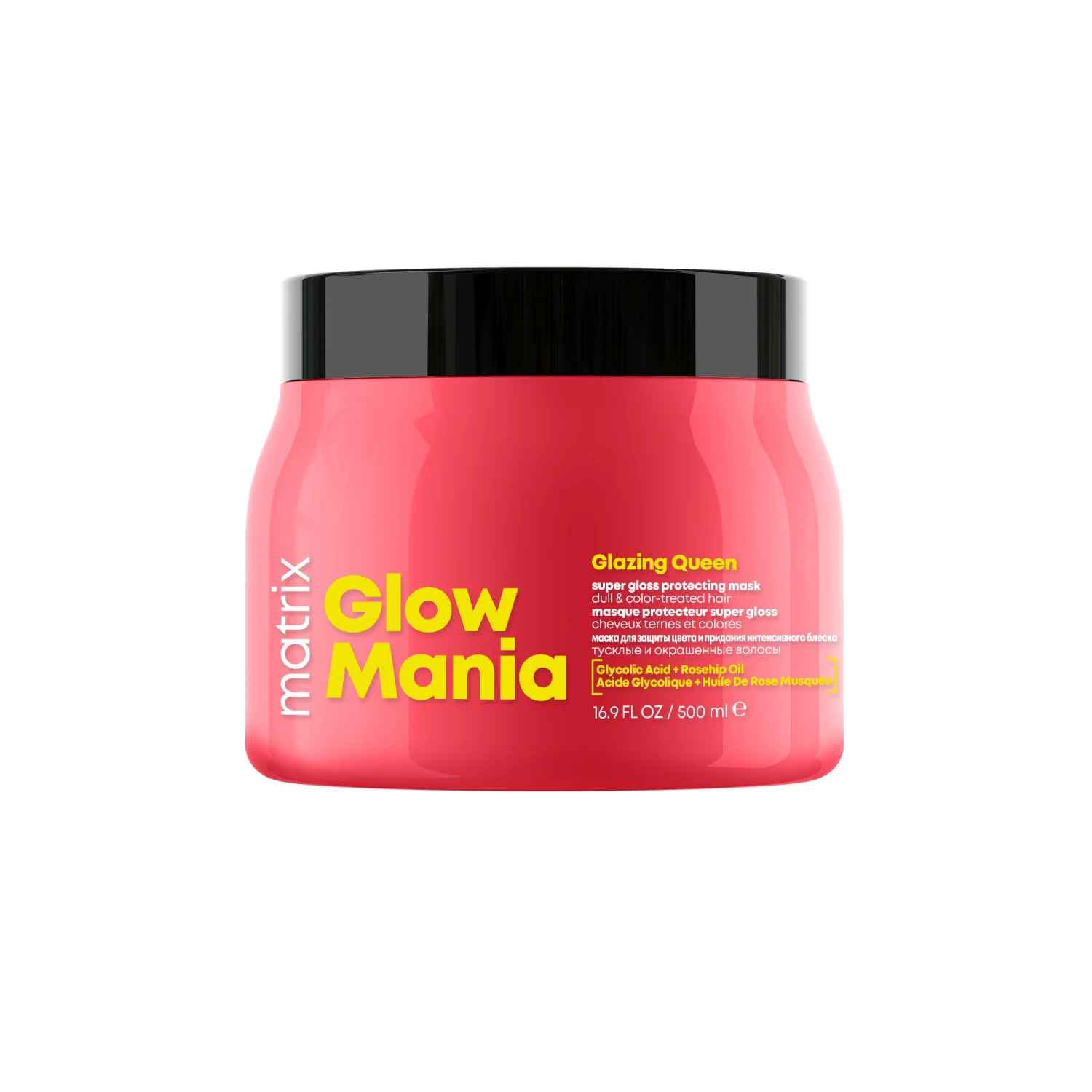 Glow Mania Super Gloss Protecting Mask - Színvédő Hajpakolás, Világosító Hajpakolás