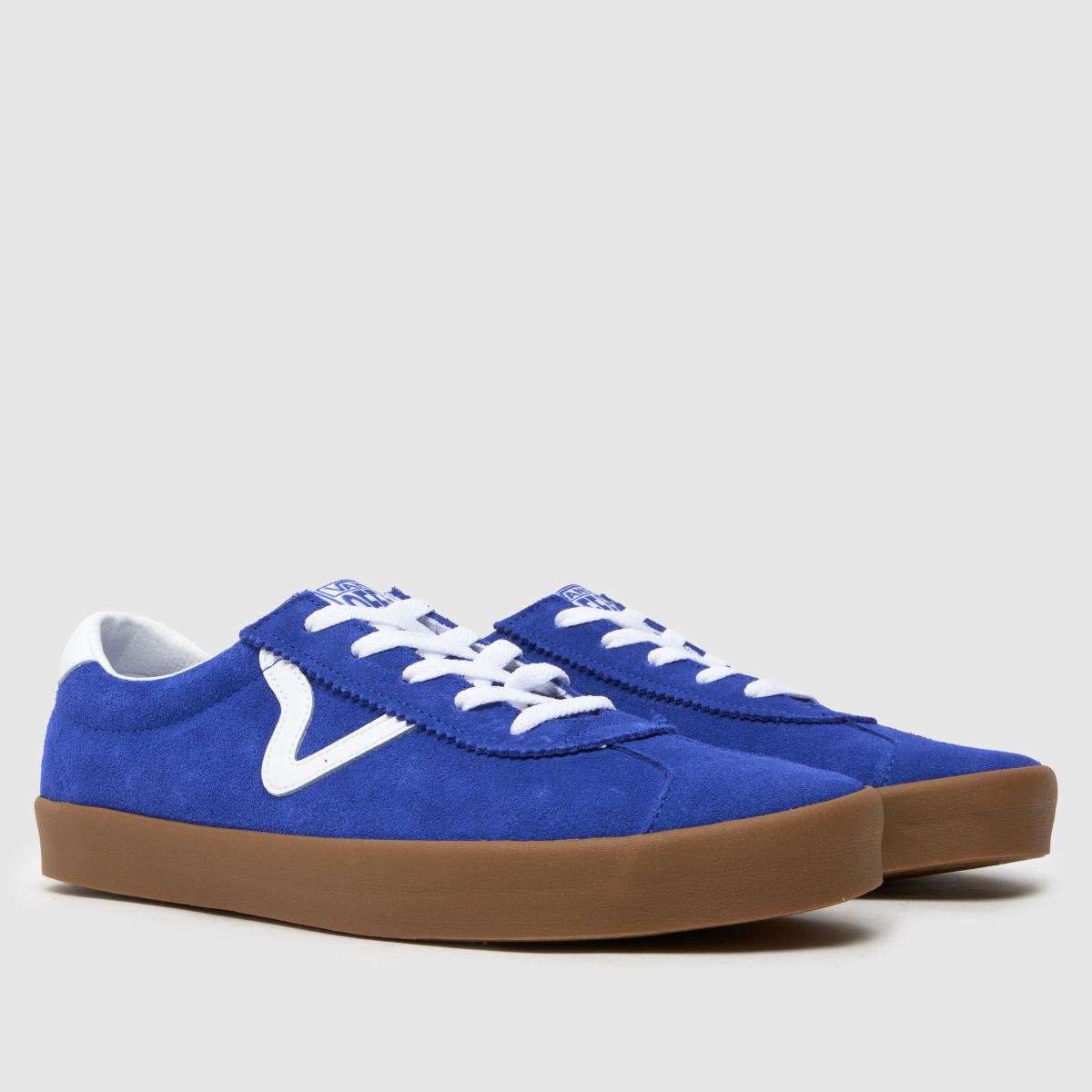 Vans – Blåa låga sneakers