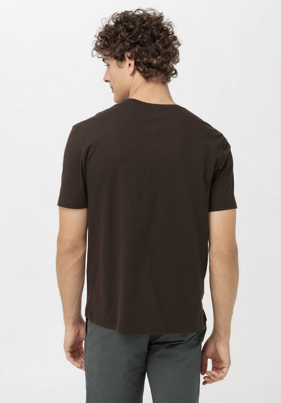 T-Shirt aus Bio-Baumwolle mit Hanf