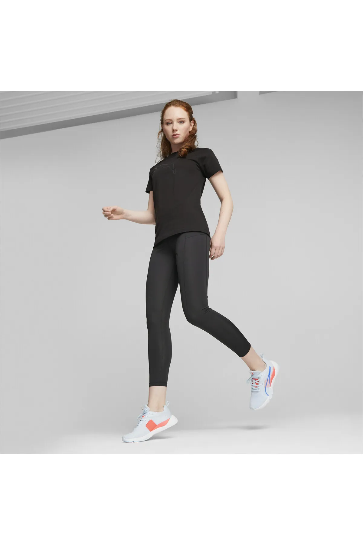 Puma  Sport-Leggings - Schwarz - Mittlerer Bund