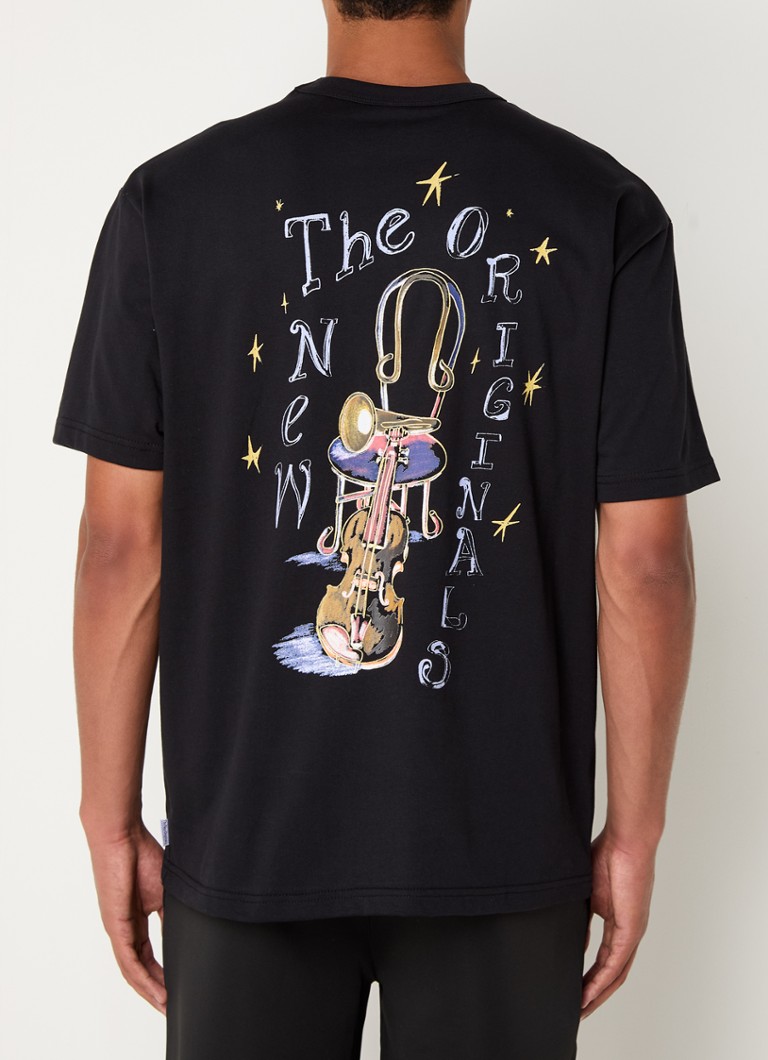 The New Originals Jazz T-shirt with logo embroidery and back print