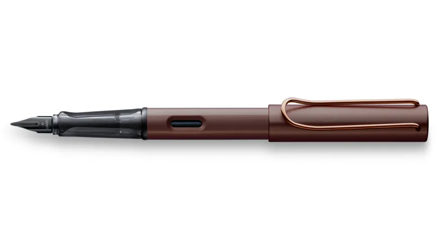 LAMY Füllhalter LX braun Feder M