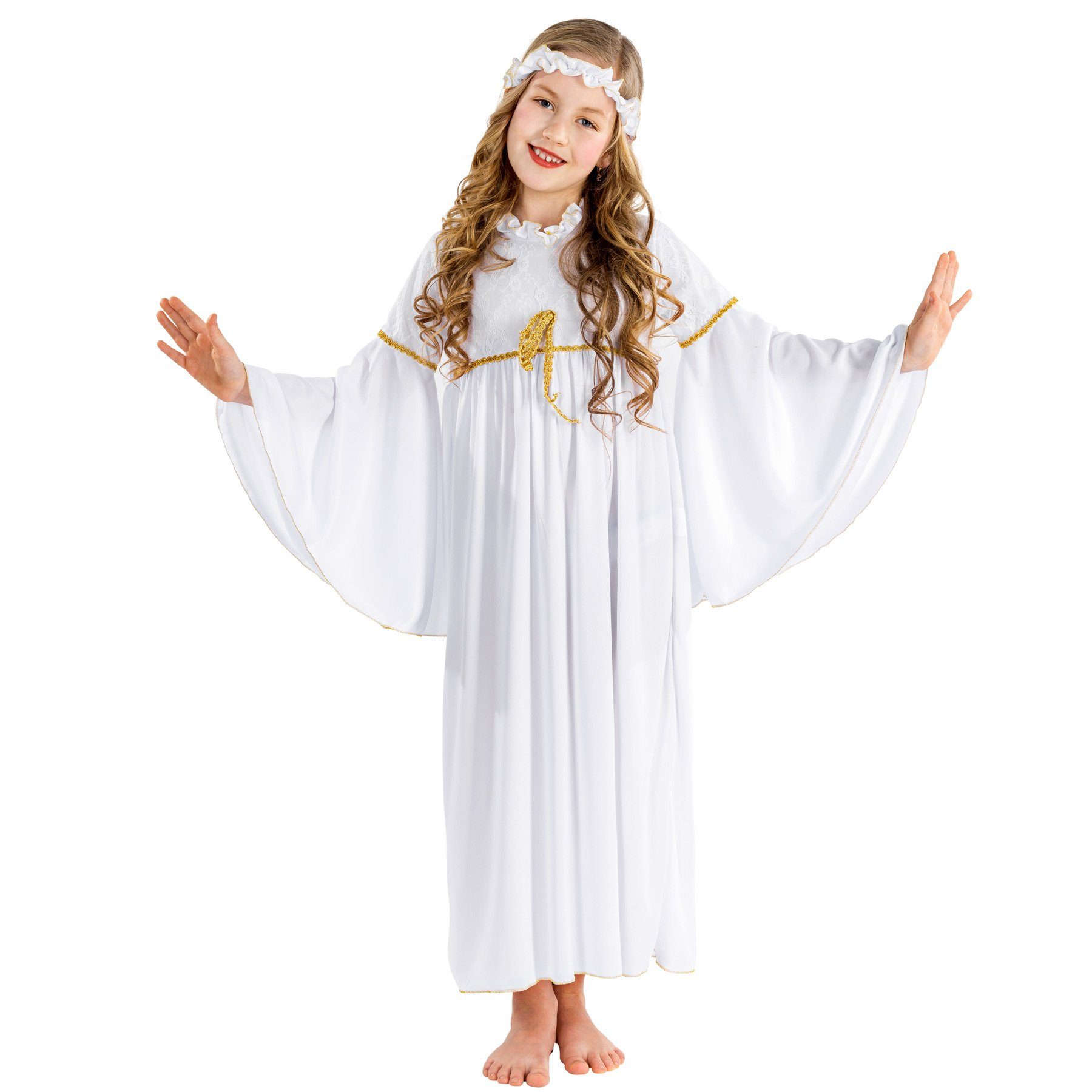 dressforfun Engel-Kostüm Mädchenkostüm Weihnachtsengelchen
