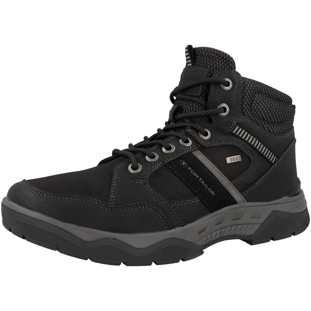 Tom Tailor 4282905 Schnürboots schwarz