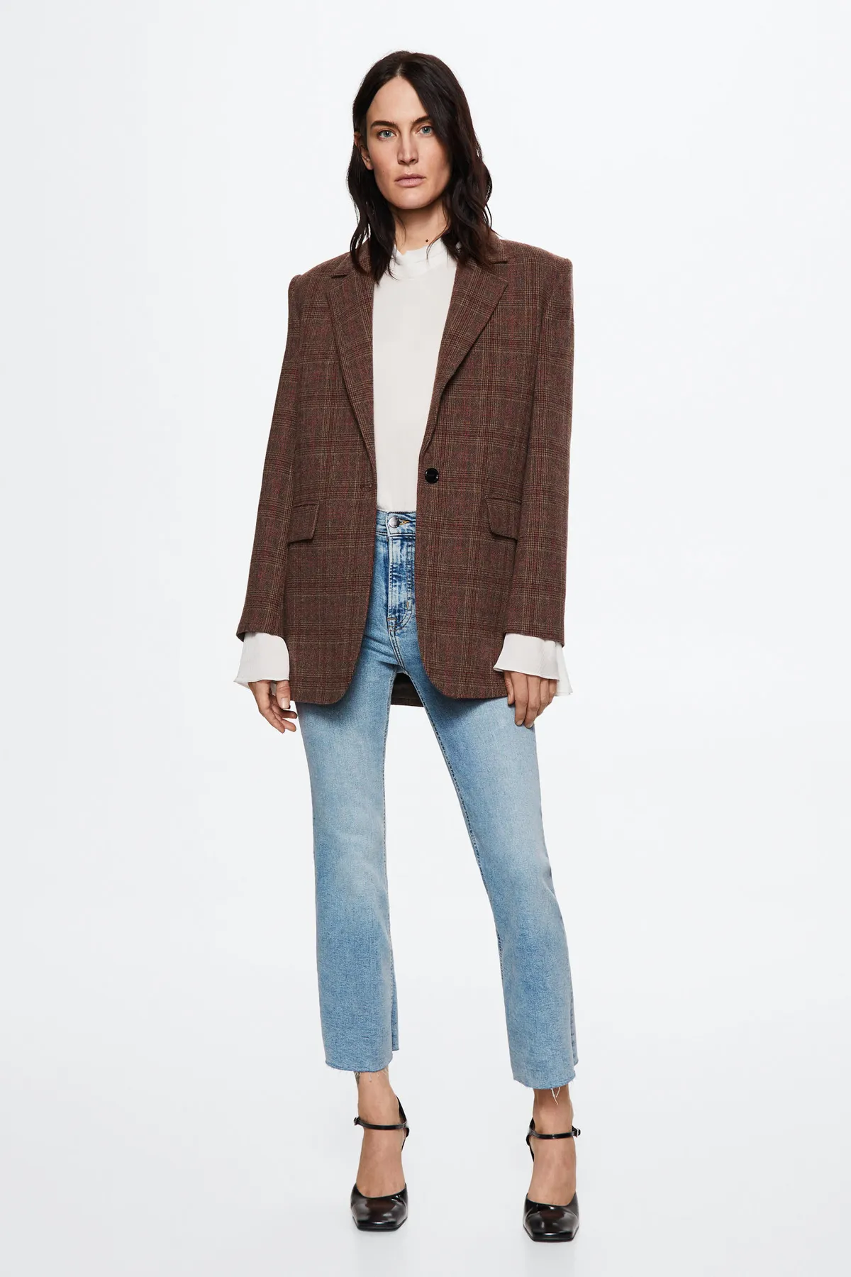 MANGO  Jeans - Blau - Wide Leg