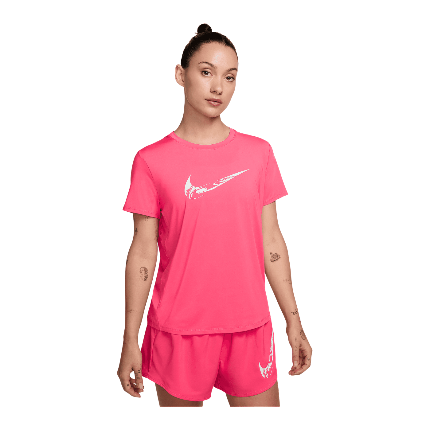 Nike Swoosh HBR T-Shirt Damen Pink F629