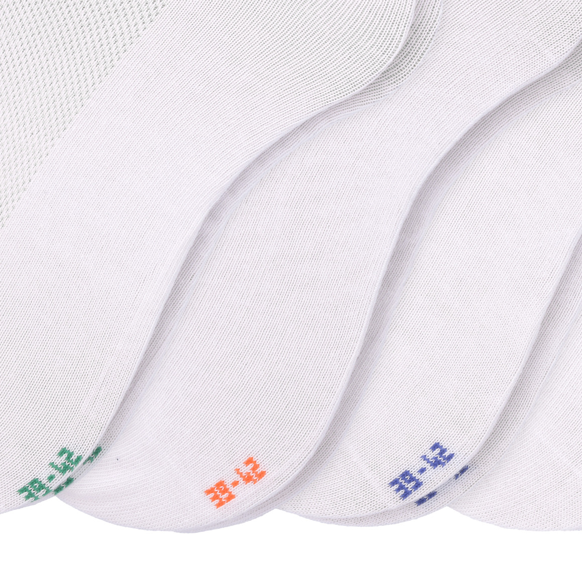4 Paar Herren Sneaker-Socken aus Baumwoll-Mix