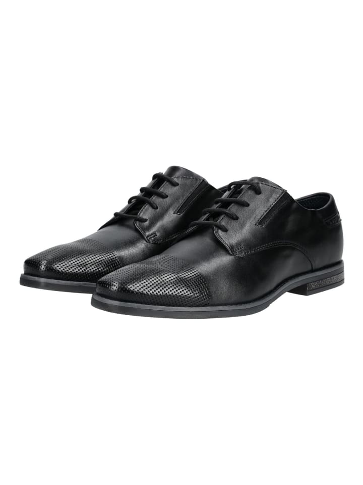 Bugatti Businessschuhe in Schwarz günstig kaufen