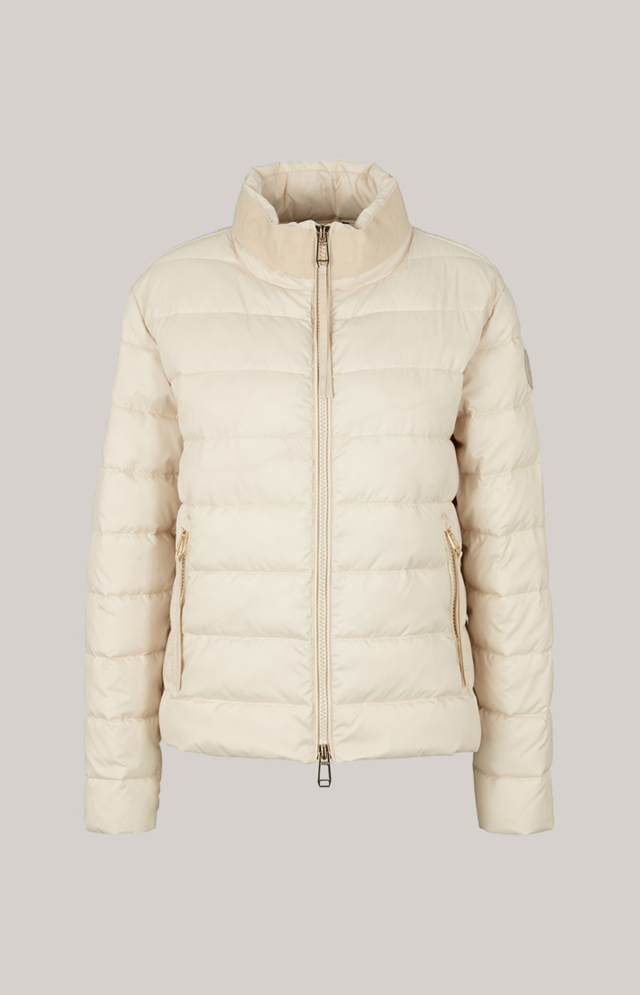 Steppjacke in Hellbeige