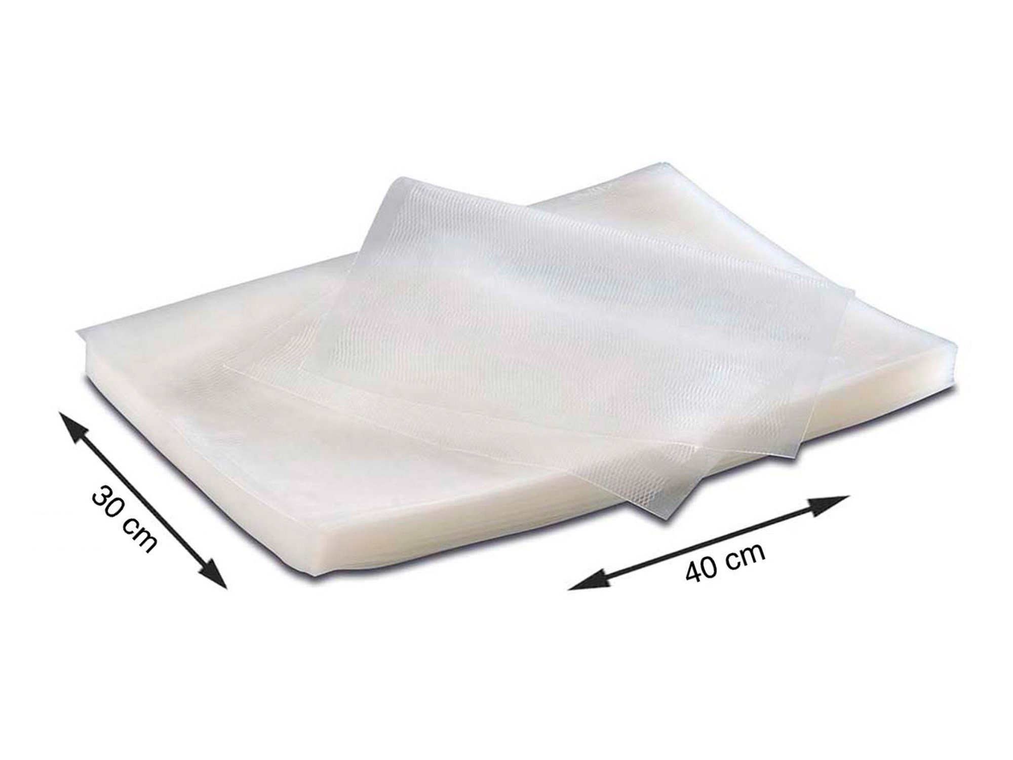 SOLIS OF SWITZERLAND Vakuumierbeutel 50 Stück, 92264, Zubehör für Vakuumierer, 30 x 40 cm, BPA-frei, Dicke 110 µm