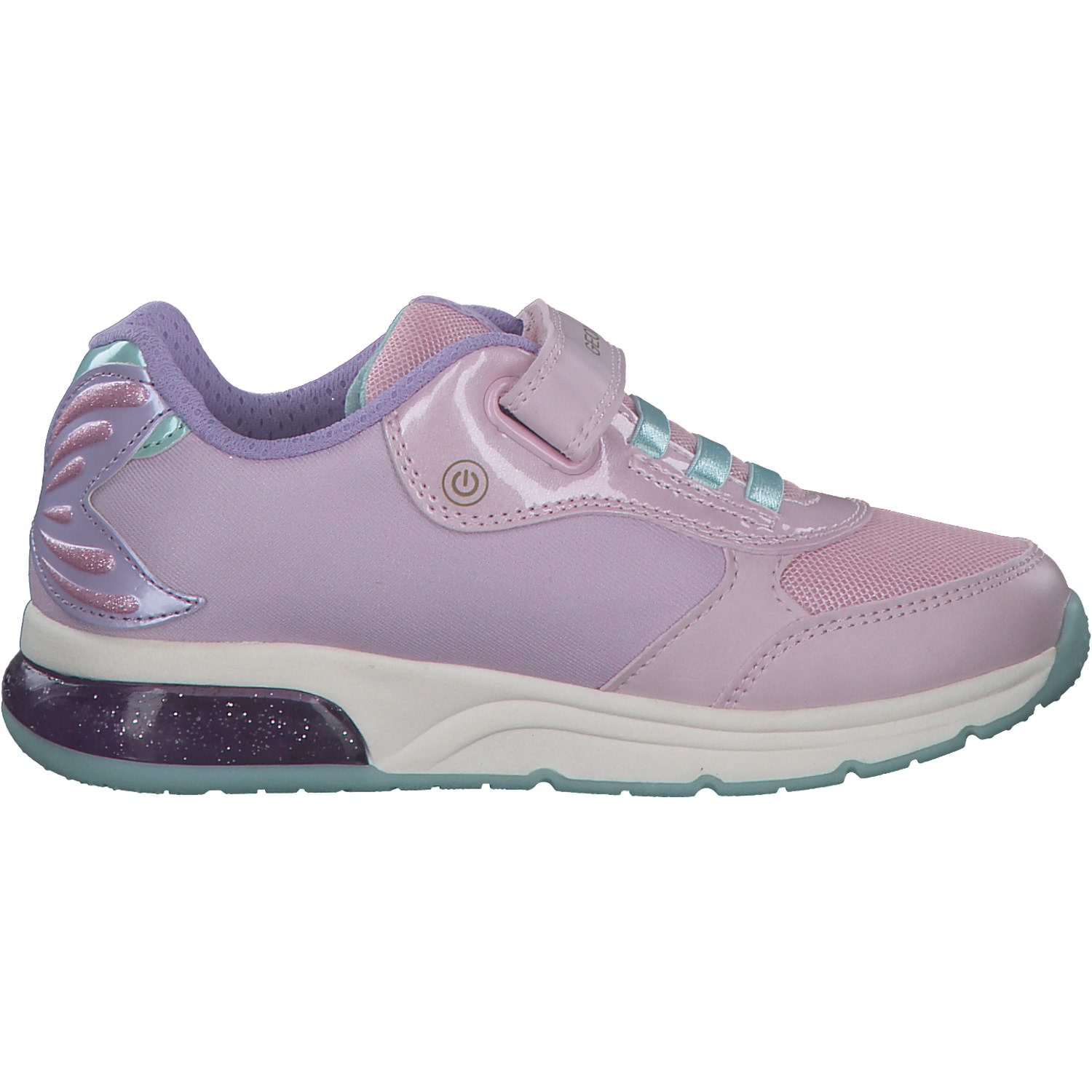 Geox J358VA, Sneakers Low, Kinder, pink/watersea