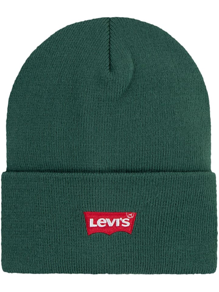 Levi's Kids Beanie in Dunkelgrün günstig kaufen onesize