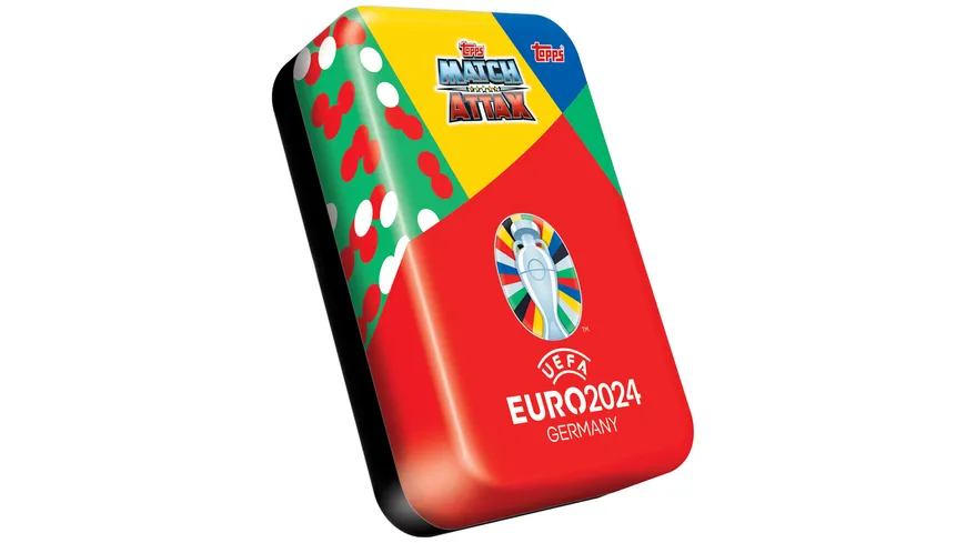 Topps - Match Attax UEFA EURO 2024 MEGA Tin Box