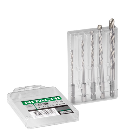 Sada vrtáků do kovu HSS-G DIN 338 1/4