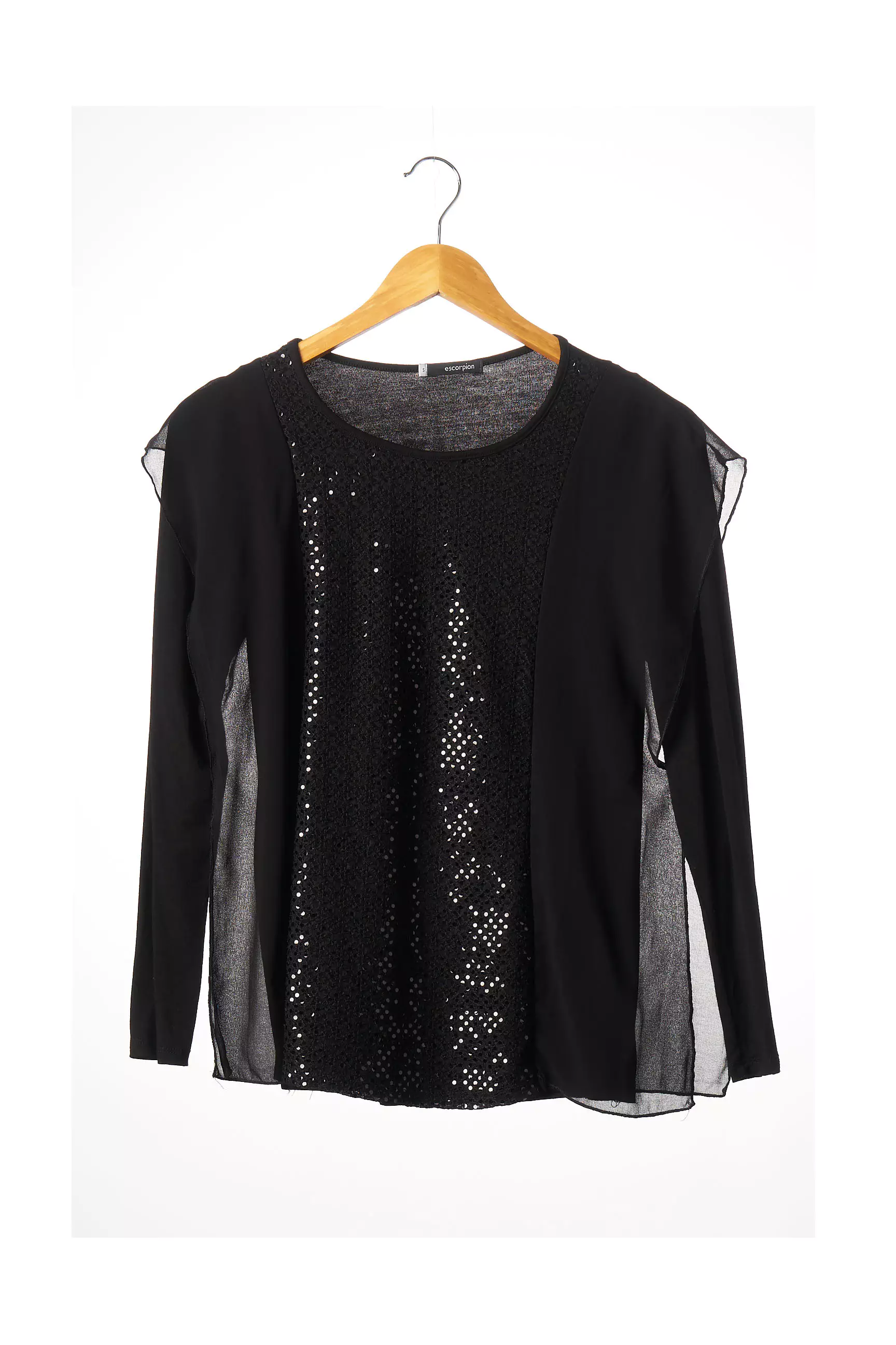 Escorpion Tshirts Femme couleur noir