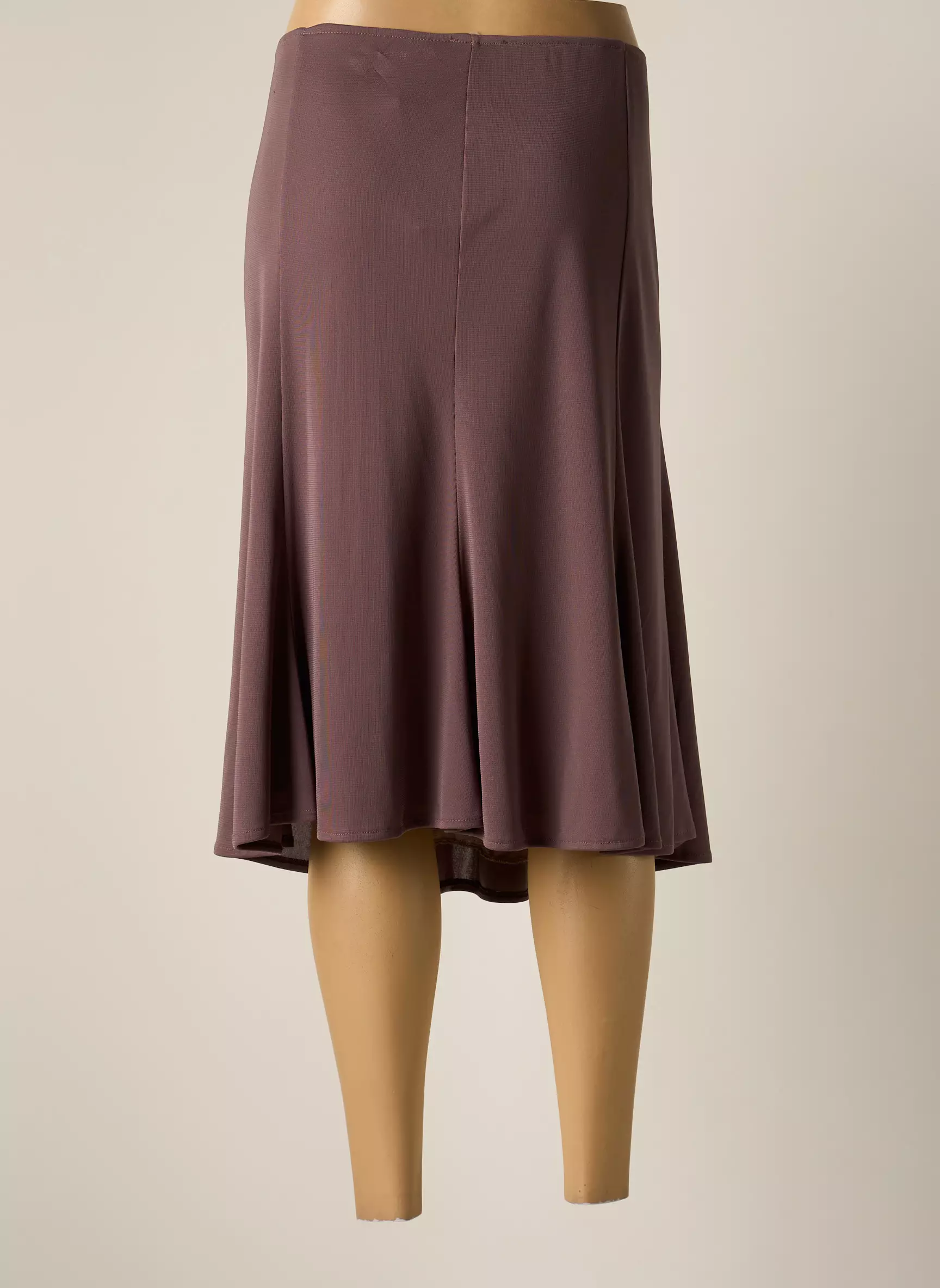 Un Temps Pour Elle Jupes Mi Longues Femme couleur marron
