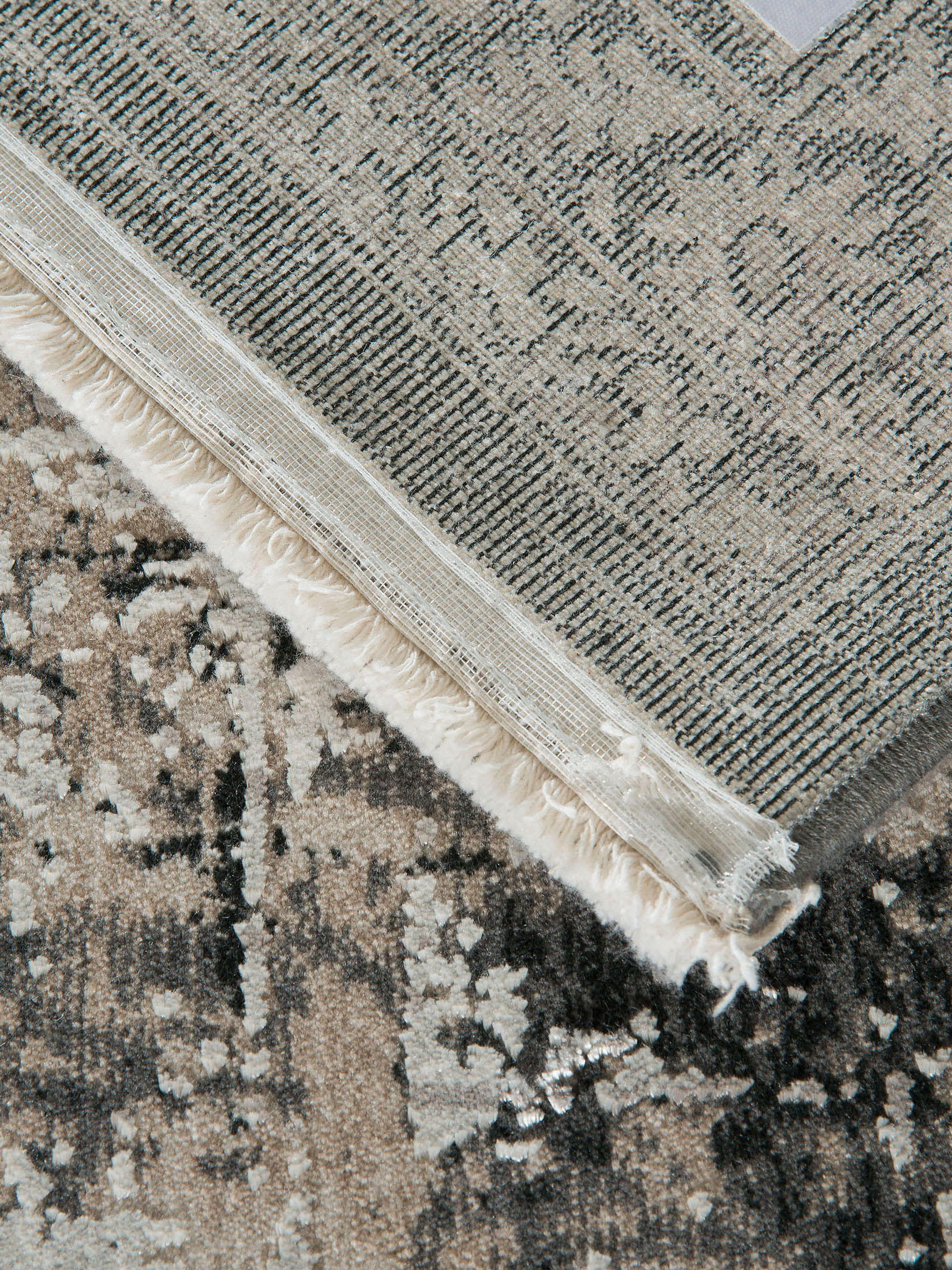 Alessandria Vintage-Teppich, Silber