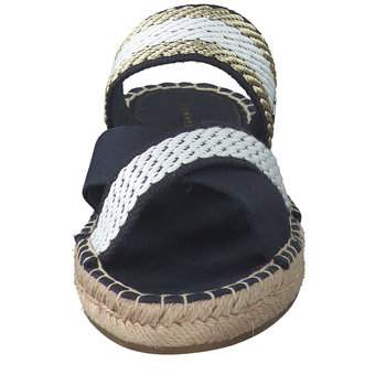 Tommy Hilfiger Golden Webbing Sandal in blau