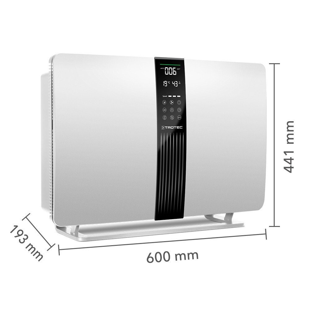 TROTEC Luftreiniger AirgoClean 140 E, für 40 m² Räume