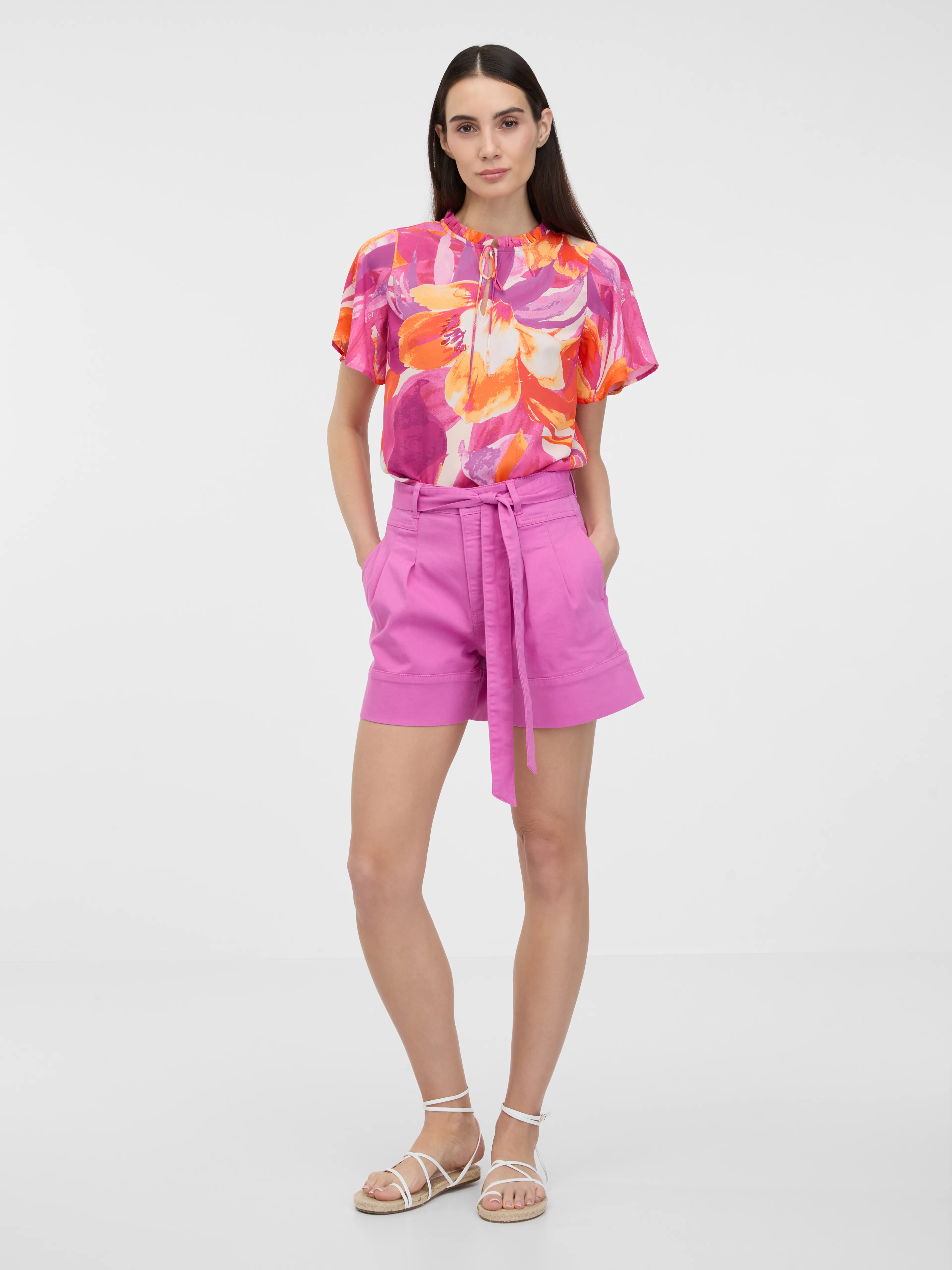 Dunkelrosa Damenbluse ORSAY