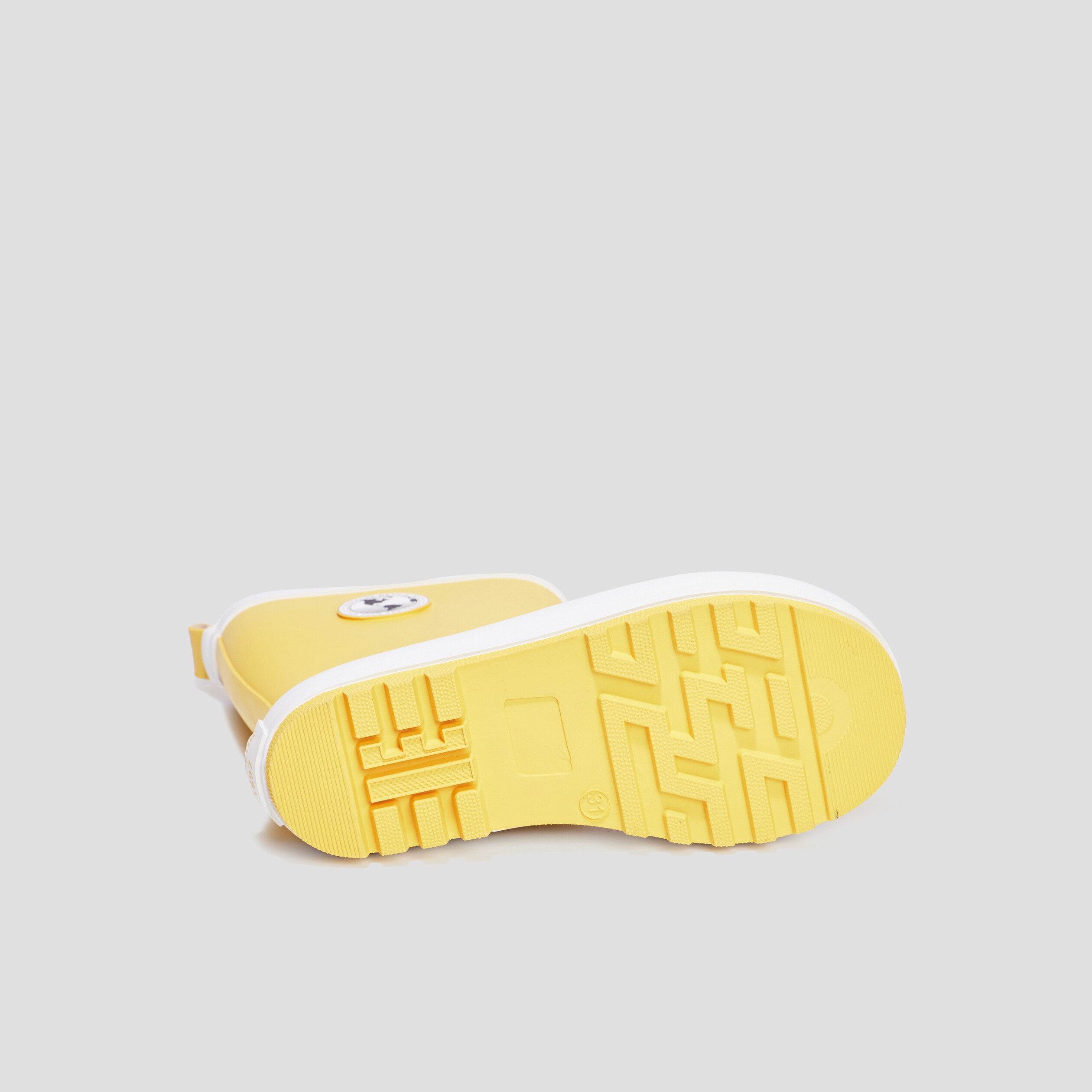 Bottes de pluie Trappeur jaune garçon | La Halle