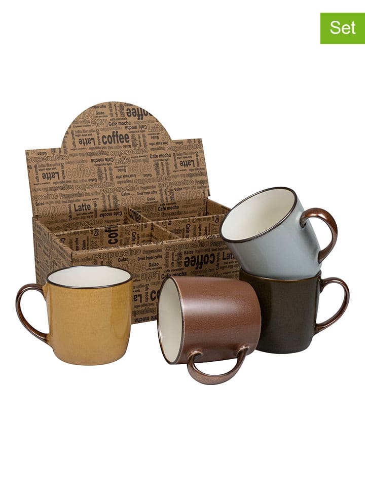 Könitz 4er-Set: Kaffeetassen 